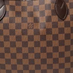 Louis Vuitton Damier Ebene Canvas Neverfull MM Bag