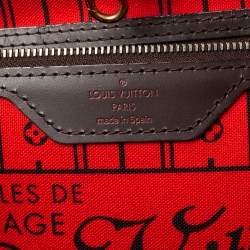 Louis Vuitton Damier Ebene Canvas Neverfull MM Bag