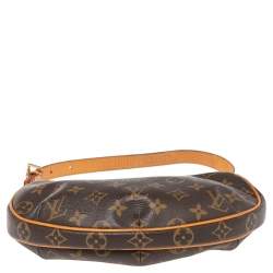 مملوكة مسبقًا حقيبة لوي فيتون كرواسون كانفاس مونوغرامية PM