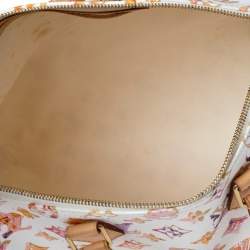 Pre Owned Louis Vuitton Monogram Canvas Watercolor Aquarelle Richard Prince Speedy 35 Bag