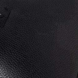 مملوكة مسبقًا Louis Vuitton Black Leather and Python Capucines BB Bag