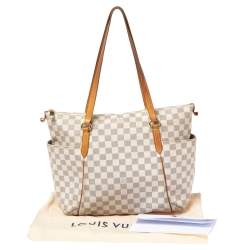 Pre Owned حقيبة لوي فيتون توتالي كانفاس دامييه أزورMM