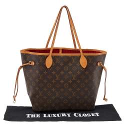 Louis Vuitton Monogram Canvas Neverfull MM Bag