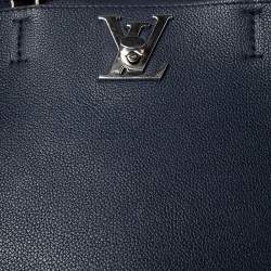 Pre Owned حقيبة لوي فيتون لوك ميتو جلد روج مارين