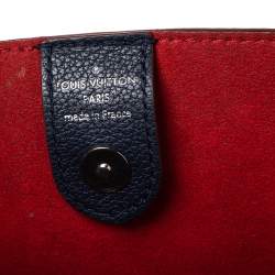 Pre Owned حقيبة لوي فيتون لوك ميتو جلد روج مارين