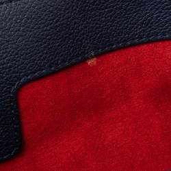 Pre Owned حقيبة لوي فيتون لوك ميتو جلد روج مارين