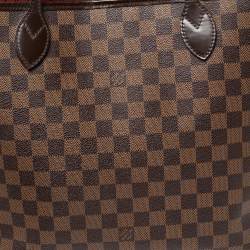 Louis Vuitton Damier Ebene Canvas Neverfull MM Bag