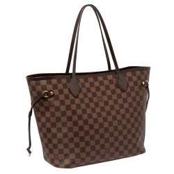 Louis Vuitton Damier Ebene Canvas Neverfull MM Bag