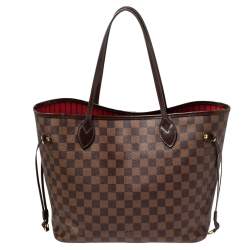 Louis Vuitton Damier Ebene Canvas Neverfull MM Bag