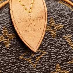 Pre Owned Louis Vuitton Brown Monogram Canvas Keepall 45 Bag