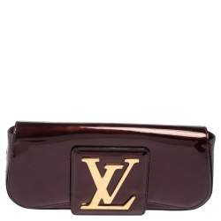 Louis Vuitton Rouge Grenadine Vernis Sobe Clutch Louis Vuitton