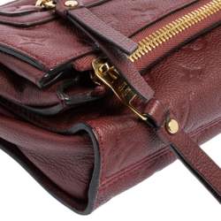 Pre Owned Louis Vuitton Aurore Monogram Empreinte Leather Petillante Clutch