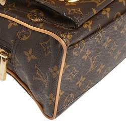 مملوكة مسبقًا حقيبة لوي فيتون مانهاتن كانفاس مونوغرامي PM