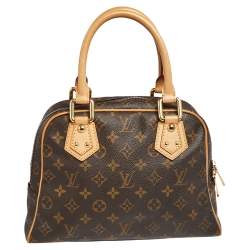 مملوكة مسبقًا حقيبة لوي فيتون مانهاتن كانفاس مونوغرامي PM