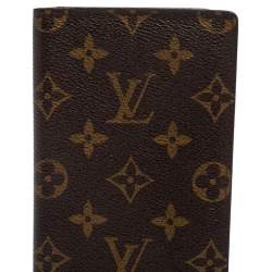 Pre Owned Louis Vuitton Monogram Canvas Bifold Card Holder