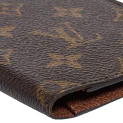 Pre Owned Louis Vuitton Monogram Canvas Bifold Card Holder
