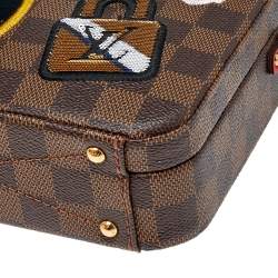 Pre Owned حقيبة لوي فيتون ستوريز بوكس كانفاس دامييه إيبين 