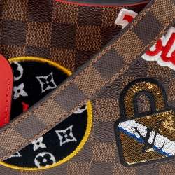 Pre Owned حقيبة لوي فيتون ستوريز بوكس كانفاس دامييه إيبين 