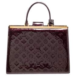 Pre Owned حقيبة لوي فيتون ديسي فيرنيه أمارنت مونوغرامي GM 