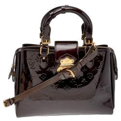 Pre Owned حقيبة لوي فيتون ميلروز أفينو فيرنيه امارانت مونوغرامي 