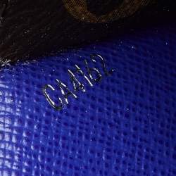 Pre Owned محفظة لوي فيتون طويلة ماري-لو كانفاس مونوغرامي وجلد أيبي بنفسجي