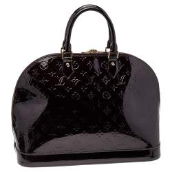 Pre Owned حقيبة لوي فيتون ألما فيرنيه أمارانت مونوغرامي GM