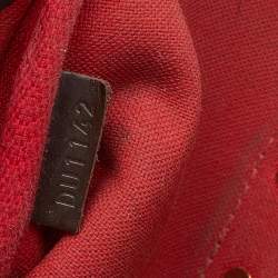 Pre Owned Louis Vuitton Damier Ebene Canvas Eva Pochette