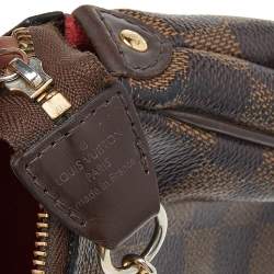 Pre Owned Louis Vuitton Damier Ebene Canvas Eva Pochette