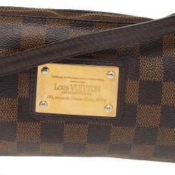 Pre Owned Louis Vuitton Damier Ebene Canvas Eva Pochette