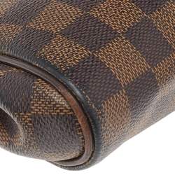 Pre Owned Louis Vuitton Damier Ebene Canvas Eva Pochette