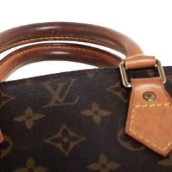 Pre Owned Louis Vuitton Monogram Canvas And Leather Alma PM Bag