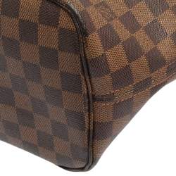 Pre Owned حقيبة لوي فيتون نيفرفول كانفاس دامييه إيبين MM