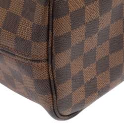 Pre Owned حقيبة لوي فيتون نيفرفول كانفاس دامييه إيبين MM