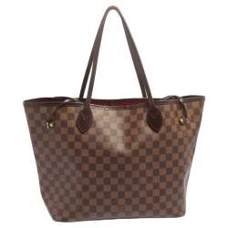 Pre Owned حقيبة لوي فيتون نيفرفول كانفاس دامييه إيبين MM