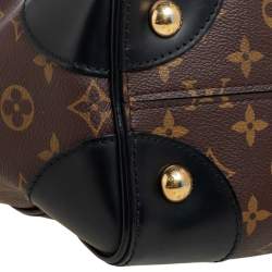 Pre Owned Louis Vuitton Noir Monogram Canvas Phenix PM Bag