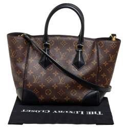 Pre Owned Louis Vuitton Noir Monogram Canvas Phenix PM Bag