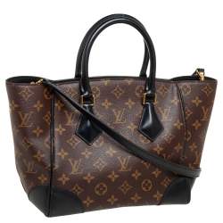 Pre Owned Louis Vuitton Noir Monogram Canvas Phenix PM Bag