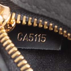 Pre Owned Louis Vuitton Noir Monogram Canvas Phenix PM Bag