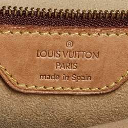 Pre Owned حقيبة لوي فيتون لوبينغ جلد و كانفاس مونوغرامي GM