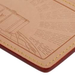 Pre Owned حافظة بطاقات لوي فيتون فويجيس جلد فاشيتا