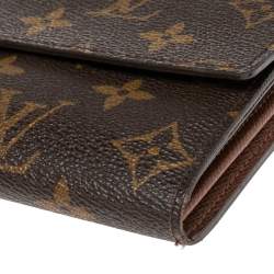 Pre Owned Louis Vuitton Monogram Canvas Sarah Wallet