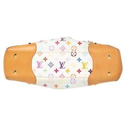 Pre Owned حقيبة لوي فيتون جودي كانفاس مونوغرامي متعدد الألوان أبيض كبيرة