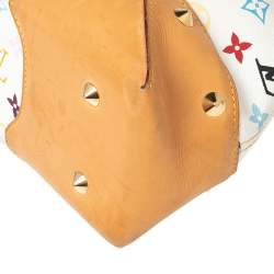 Pre Owned حقيبة لوي فيتون جودي كانفاس مونوغرامي متعدد الألوان أبيض كبيرة