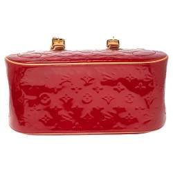 Pre Owned Louis Vuitton Pomme D’amour Vernis Summit Drive Bag