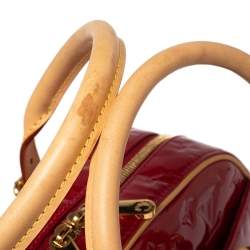 Pre Owned Louis Vuitton Pomme D’amour Vernis Summit Drive Bag