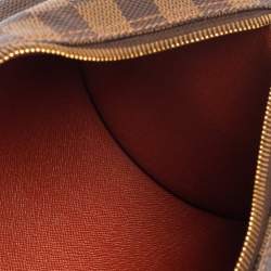 Pre Owned Louis Vuitton Damier Ebene Canvas Papillon 28 Bag