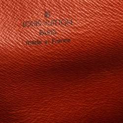 Pre Owned Louis Vuitton Damier Ebene Canvas Papillon 28 Bag