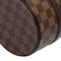 Pre Owned Louis Vuitton Damier Ebene Canvas Papillon 28 Bag