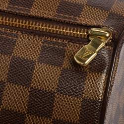 Pre Owned Louis Vuitton Damier Ebene Canvas Papillon 28 Bag