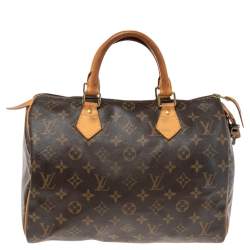 Pre Owned Louis Vuitton Monogram Canvas Speedy 30 Bag